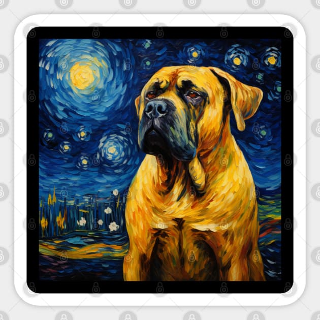 Boerboel Sticker by NatashaCuteShop